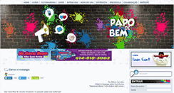 Desktop Screenshot of papodebem.com